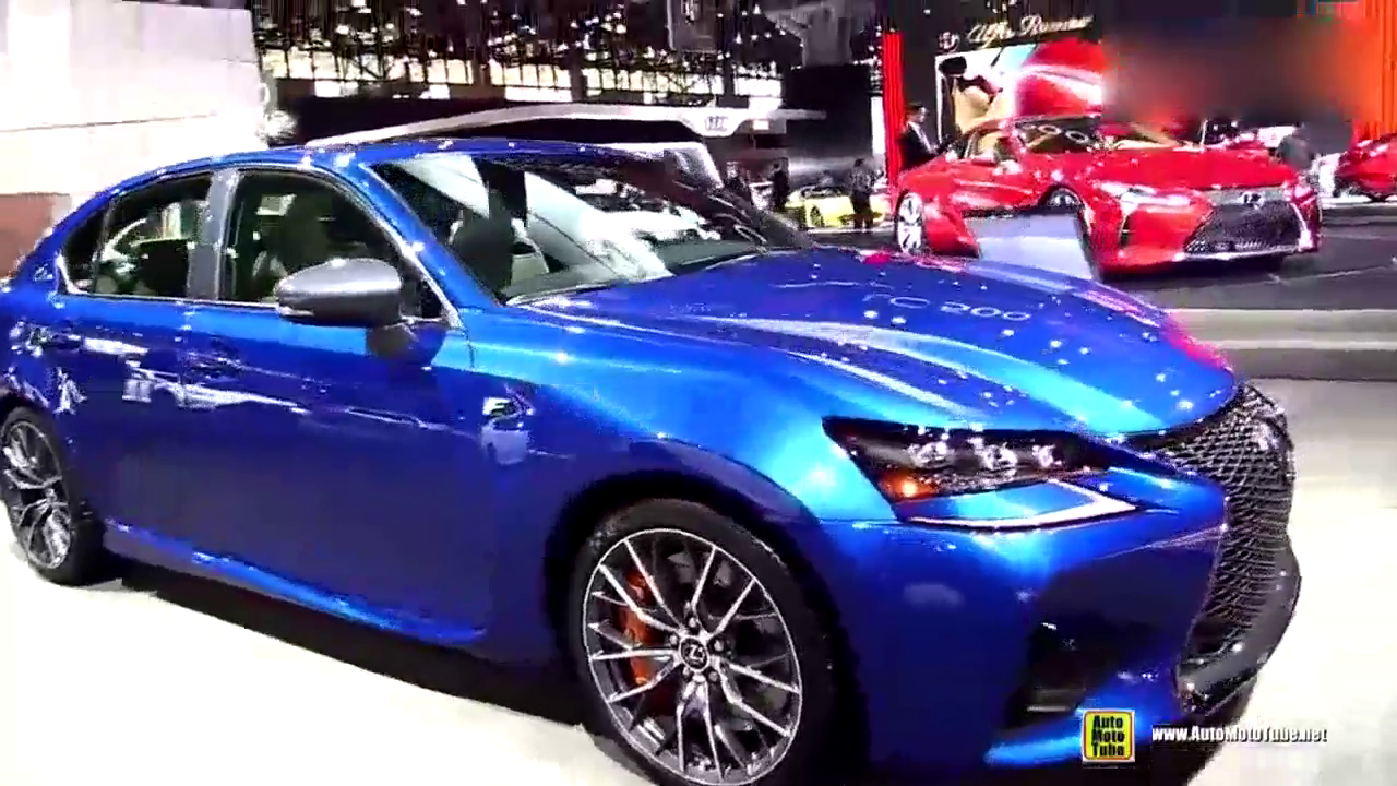 内饰贼帅的雷克萨斯GS F，车展亮相