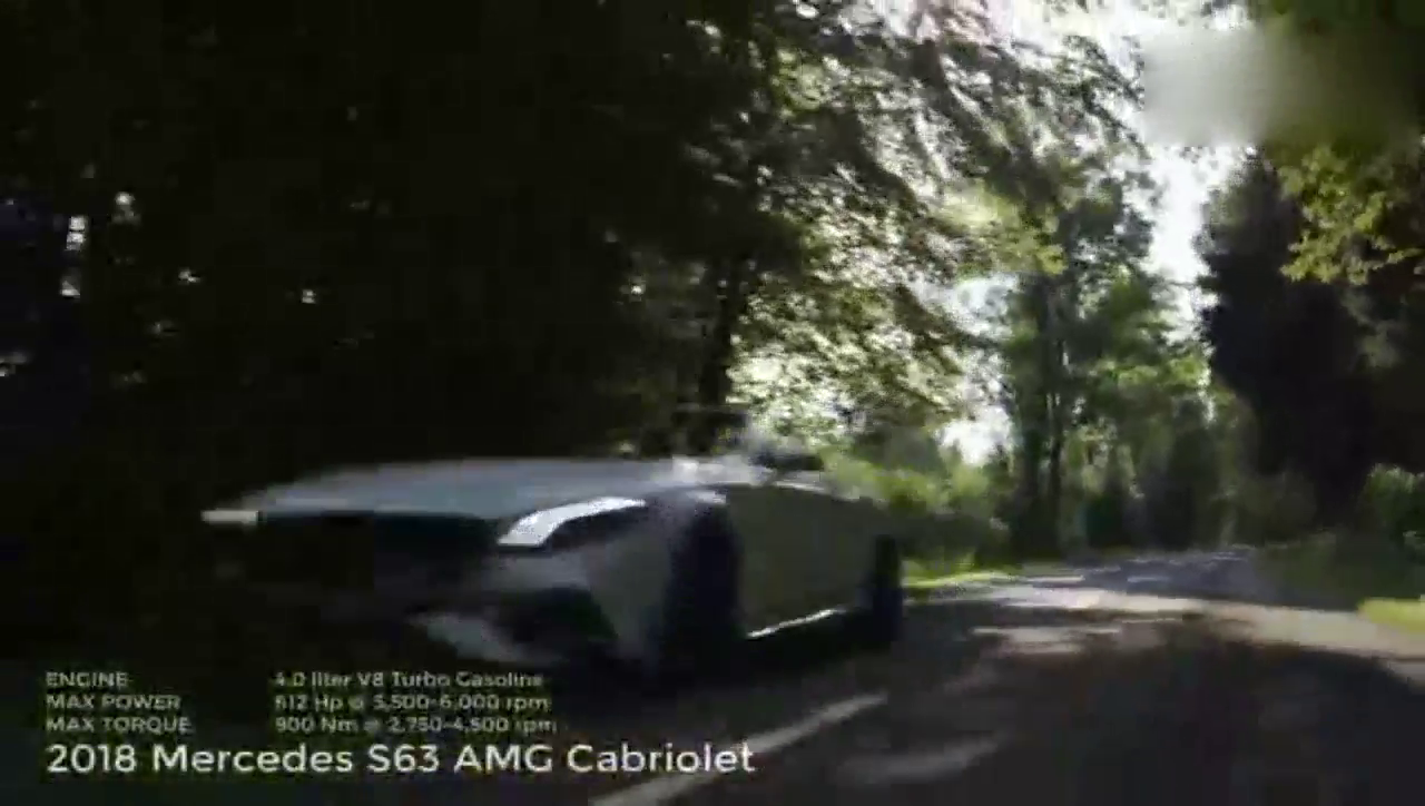 2018款奔驰S63AMG，高级敞篷跑车试驾