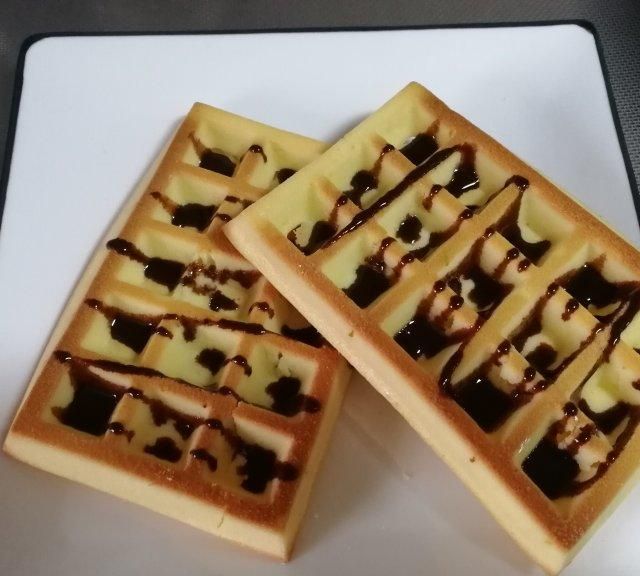 华夫饼,当早餐或下午茶都很棒哦
