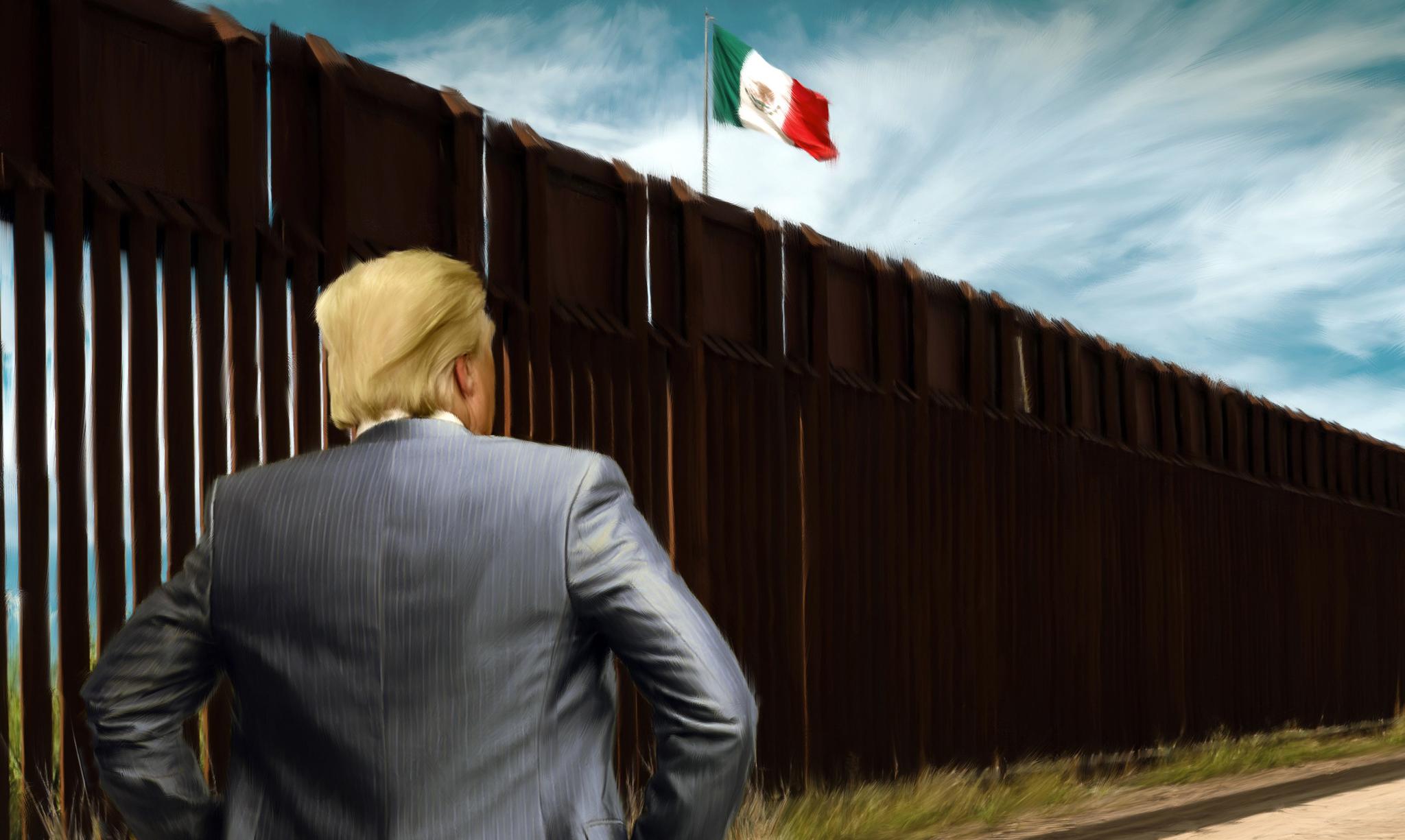 為呈現特朗普的「變態政策」，墨西哥設計師構想出美墨邊境粉紅圍牆｜端傳媒 Initium Media