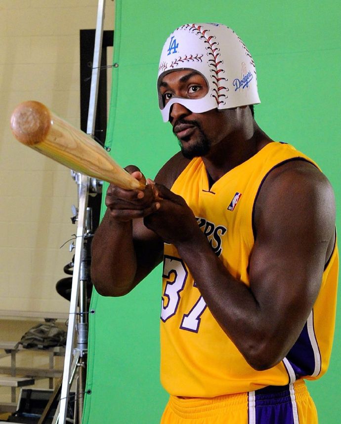 nba球星当年的定妆照每一张都在搞怪啊