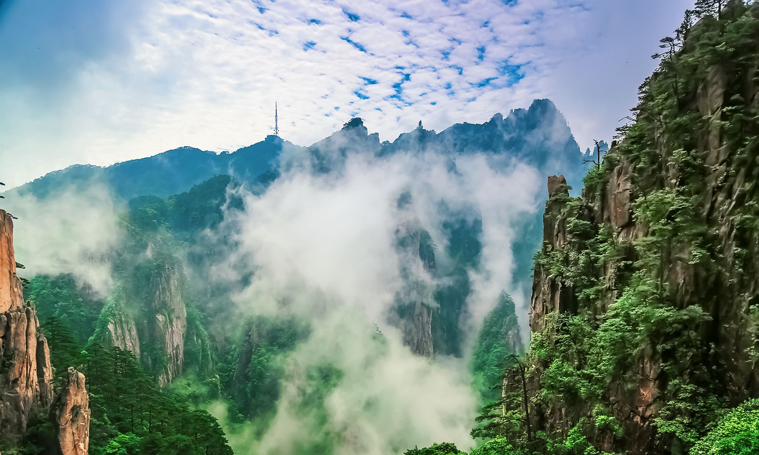 【风光摄影】安徽黄山国家森林公园-森林旅游处-森林旅游