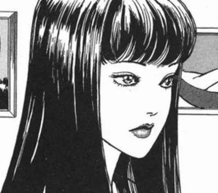 伊藤润二漫画最诱惑危险的女人，死不掉的小姐姐富江头像分享！