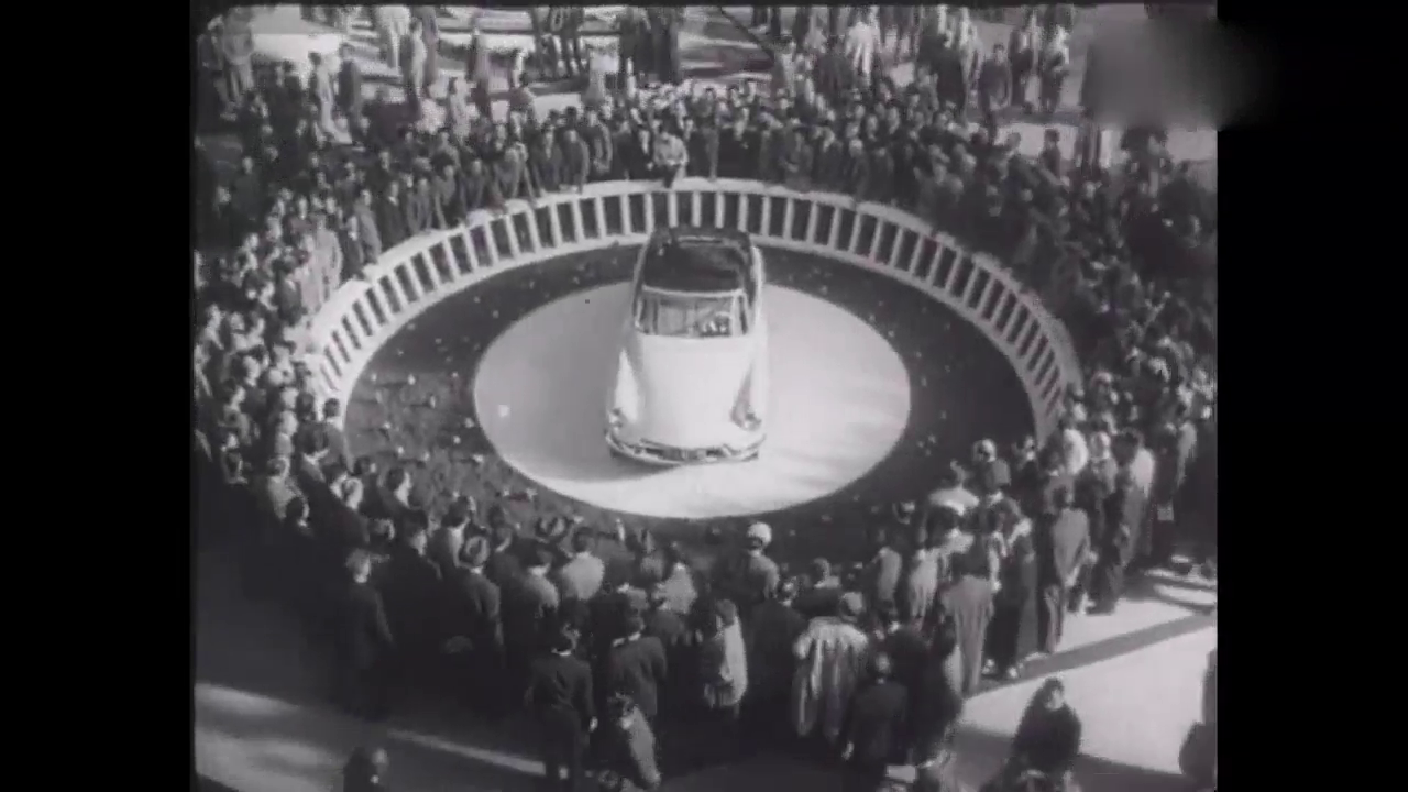 戴高乐的座驾！雪铁龙DS 19，1956年巴黎车展首发亮相