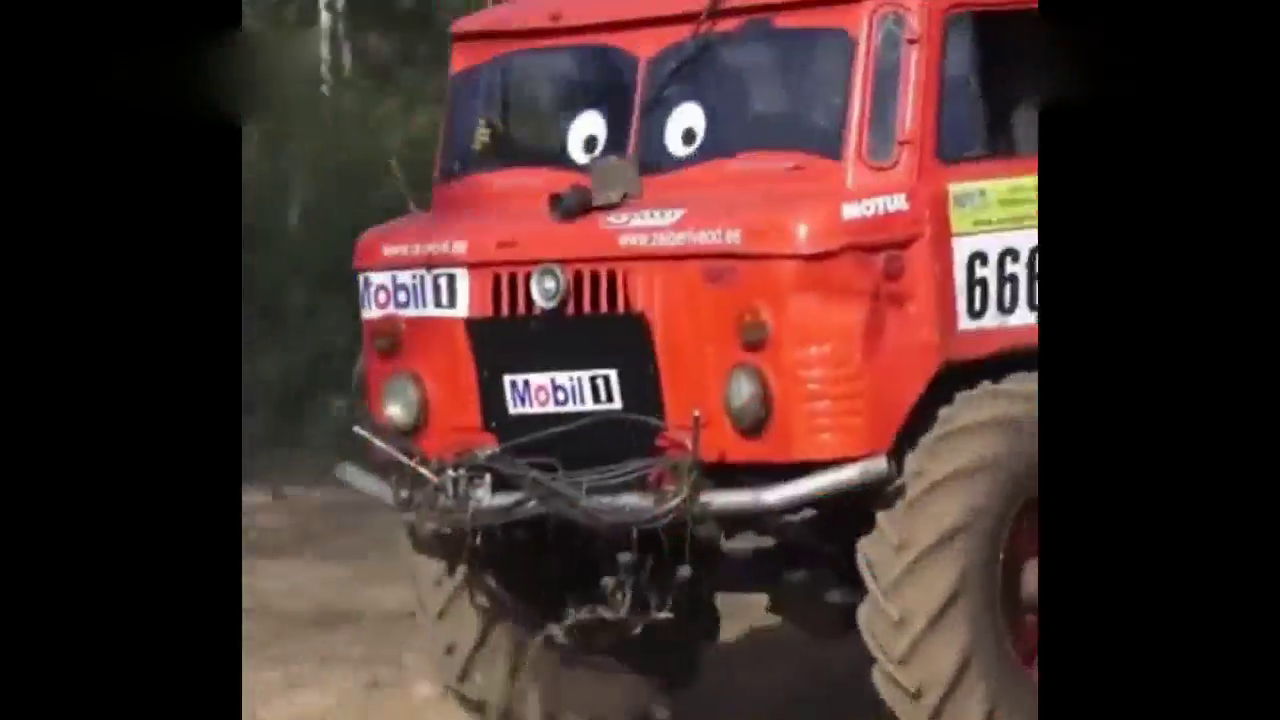 这些卡车都该拉来干大载