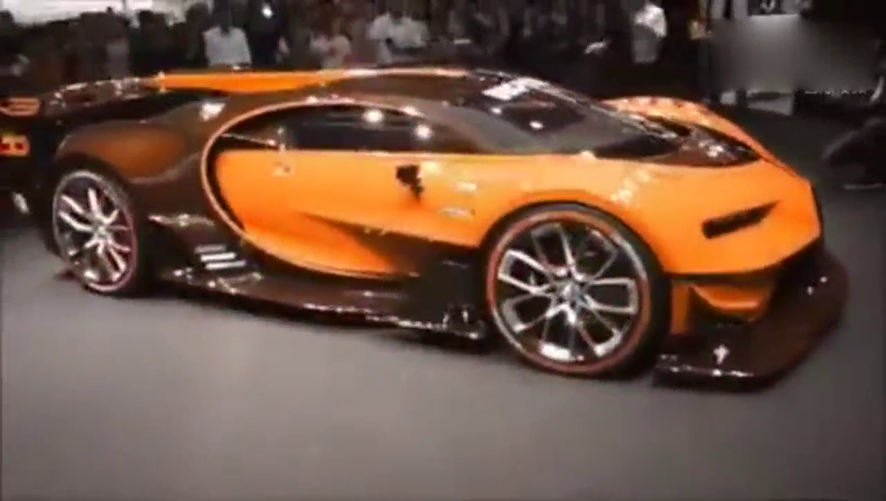 迪拜车展，布加迪威龙近镜实拍