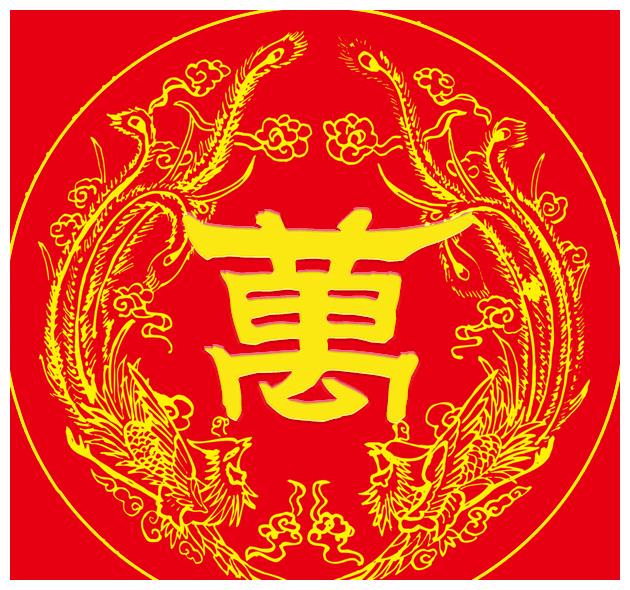 用名字做微信头像:大红大紫,龙凤呈祥,事业生活蒸蒸日