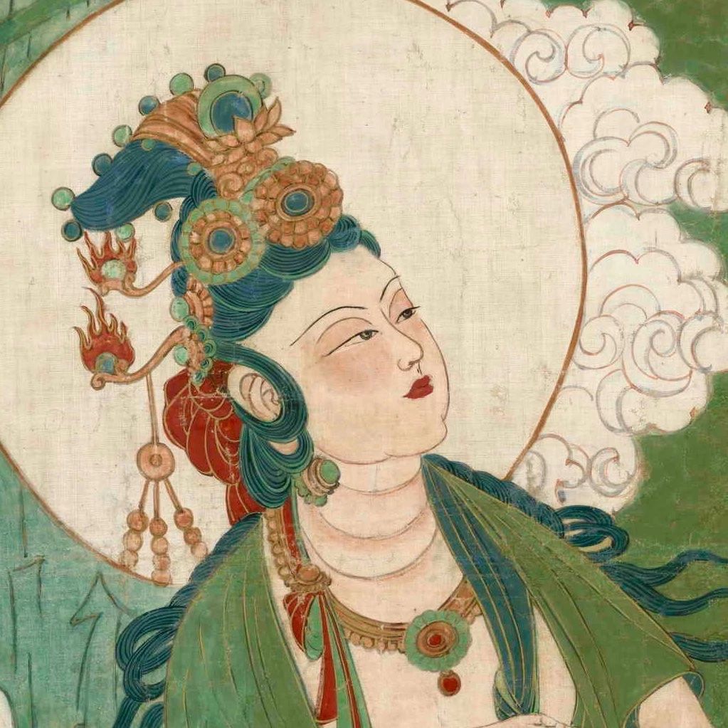 张大千临摹敦煌壁画全集|地狱|菩萨|设色_新浪新闻