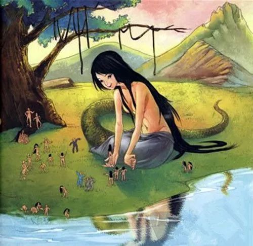 勿忘老祖母,女娲抟泥造人创世神话,讲述一个全新的史前社会