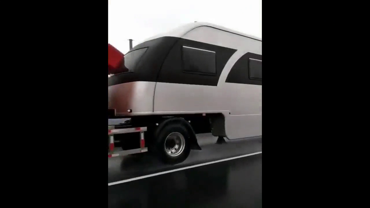 这是什么卡车，太有个性了