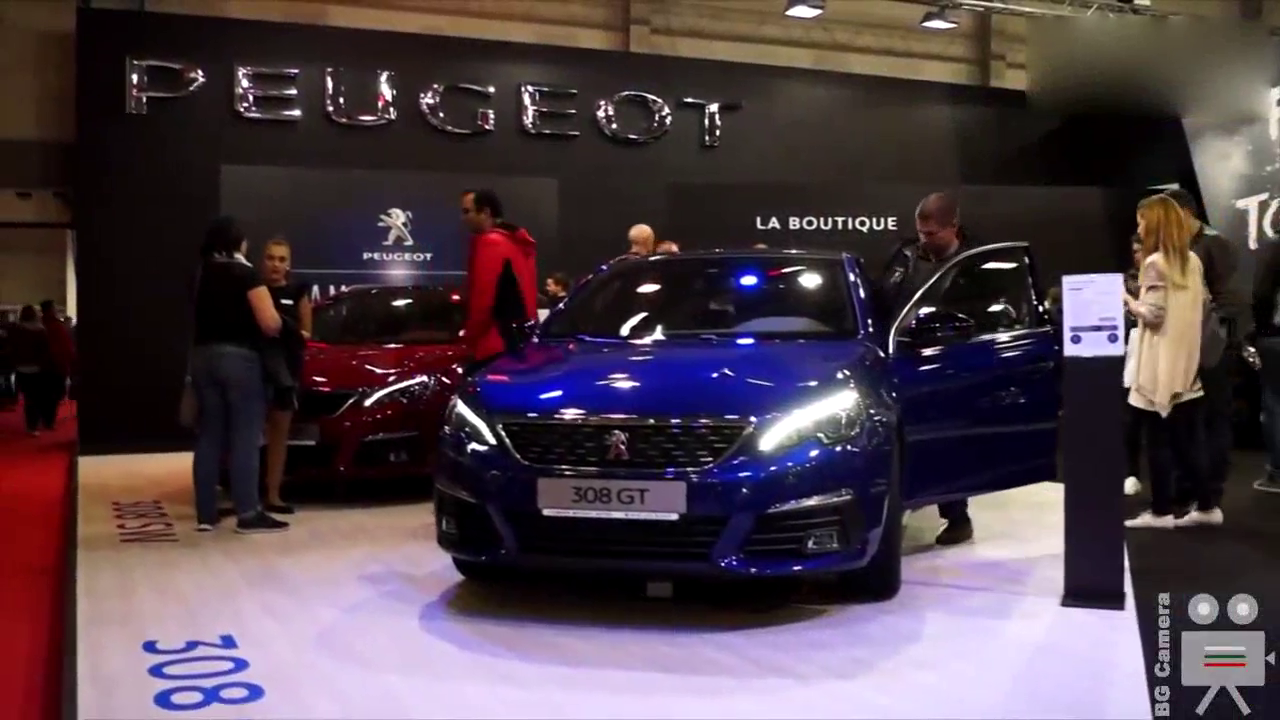 对标高尔夫GTI 标致308GT巴黎车展实拍