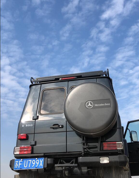 南通启东实拍奔驰大G柴油版，比普通汽油版的少见多了！