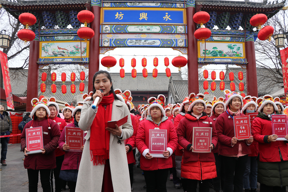 永兴坊正月初五 接福纳祥 迎财神