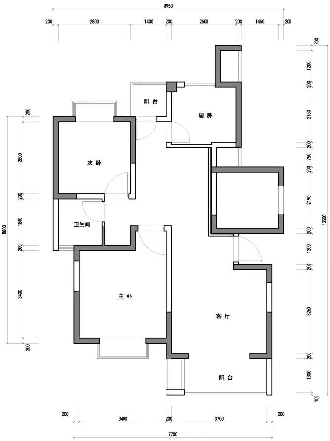 65㎡小户型进行5处改变,空间利用率快速