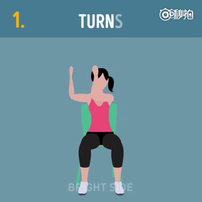 坐着锻炼也能去除小肚子