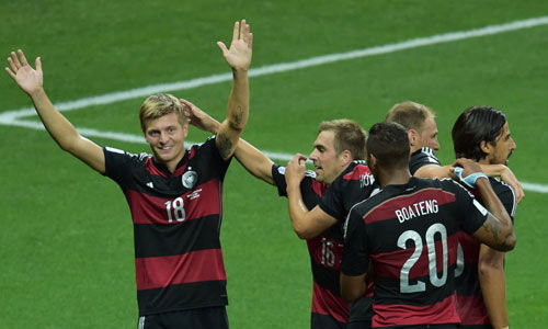 克罗斯取笑巴西1比7输给德国,结果德国0比2输