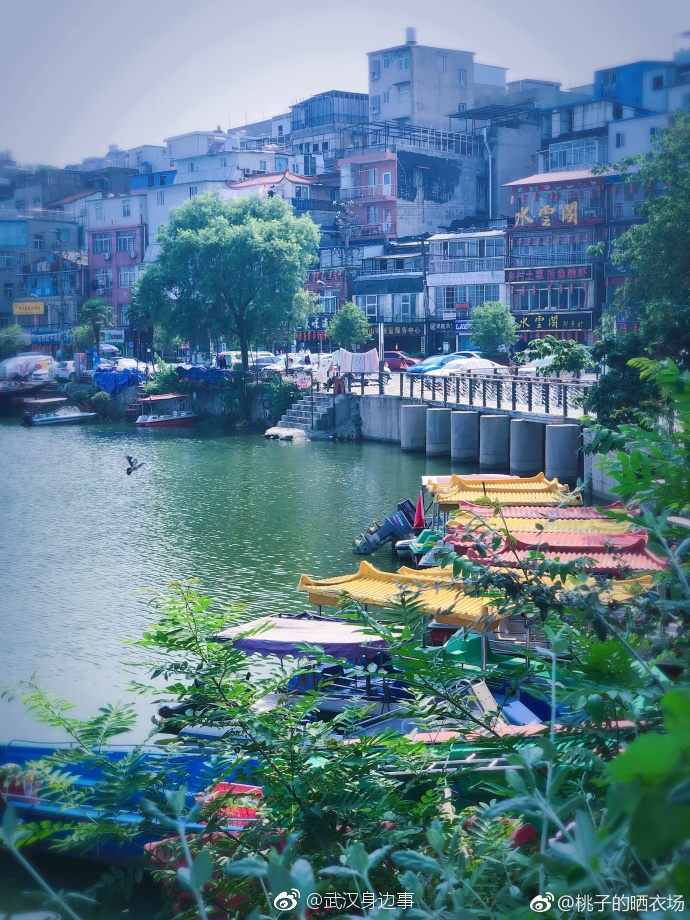 :东湖风光村,据说这是武汉的里约热内卢。