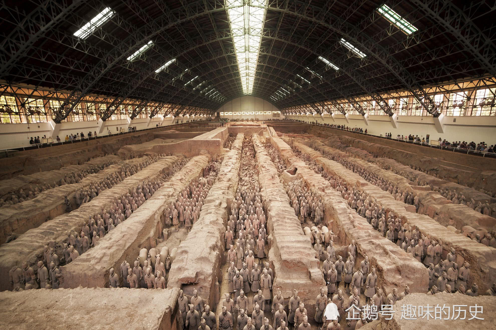 秦始皇陵兵马俑图片