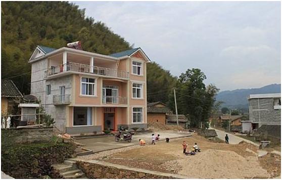 这样的小农村别墅, 影音娱乐棋牌室, 不输四合院!