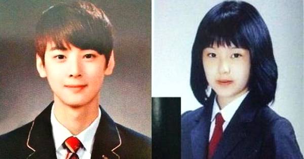 看了韩团明星学生时期的照片，我才知道有一种美丽是整容得不到的