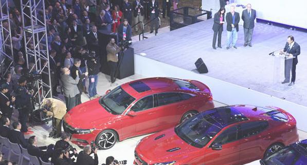 本田雅阁获得北美车展年度大奖