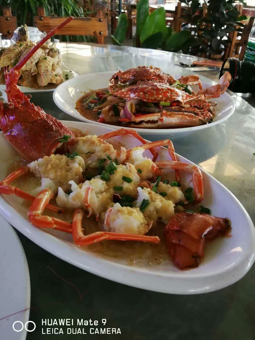 看海口火山口海鲜,吃最美味的大餐景象幼儿园开展活动设计美食节图片