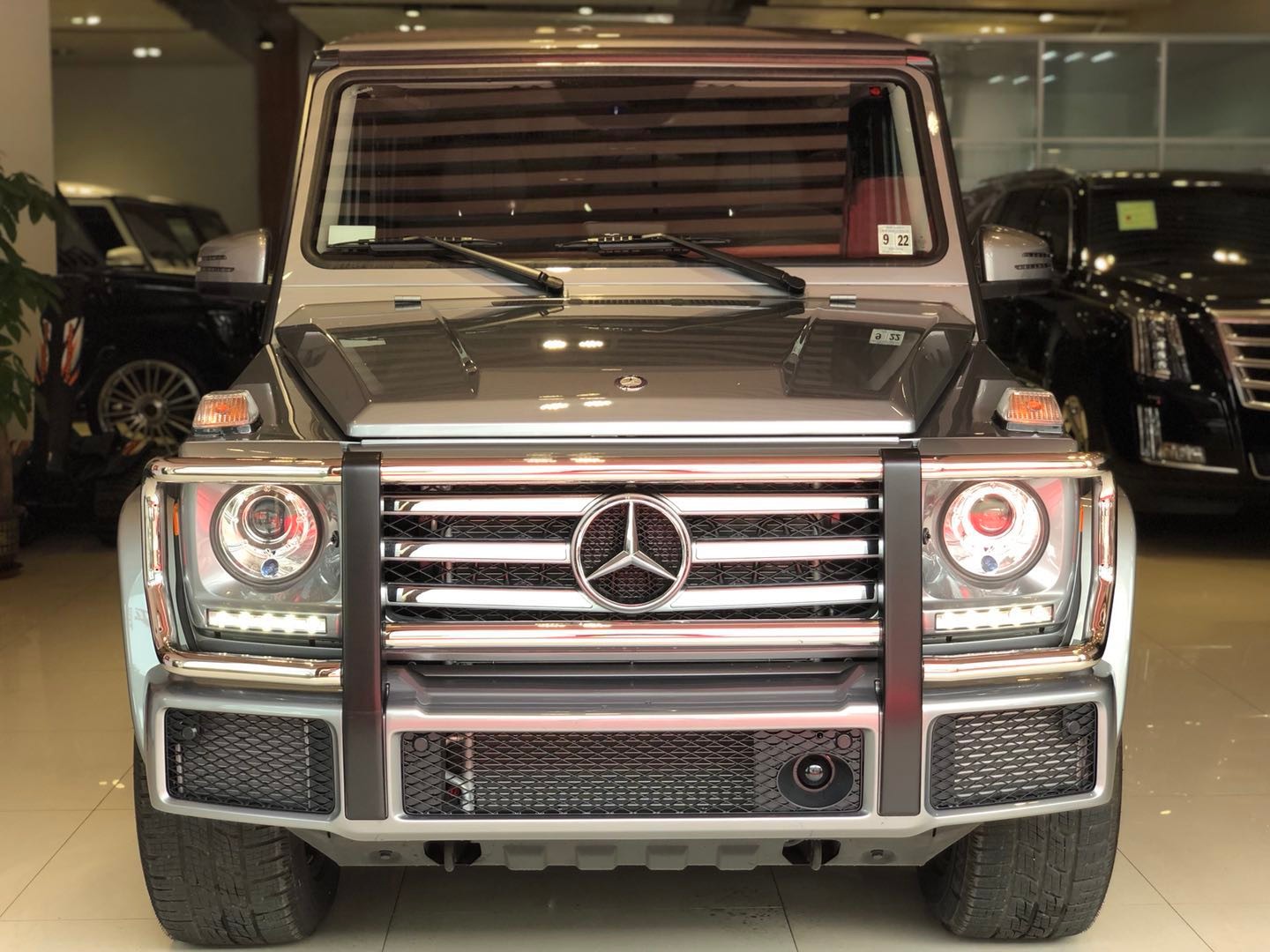 奔驰G550亚光绿,限量版军绿色！奔驰G550价格