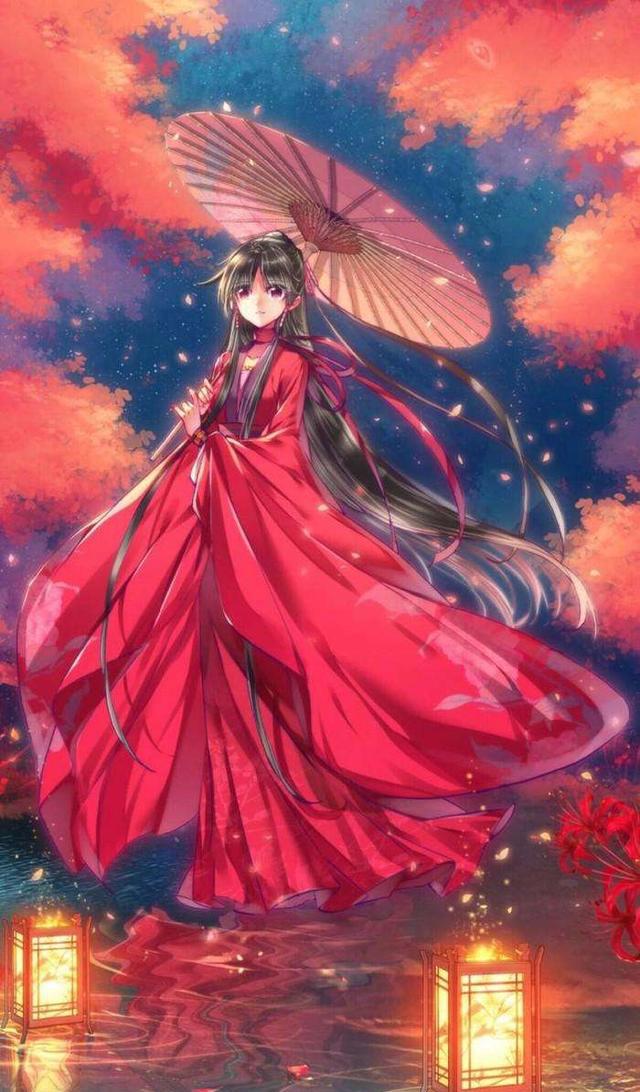 十二星座专属古风少女，射手座是世中仙人，狮子座的红衣飘飘!