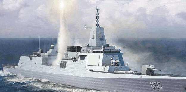 刚刚, 中国最强战舰下水, 拥有一过人之处, 可大规模攻击关岛