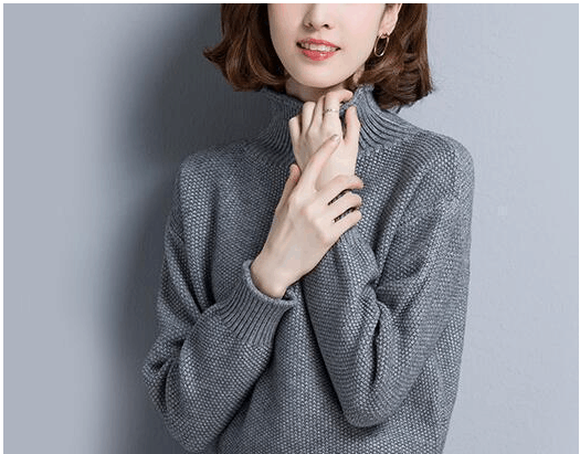 个矮就别穿长款毛衣裙, 短款毛衣+半裙更适合