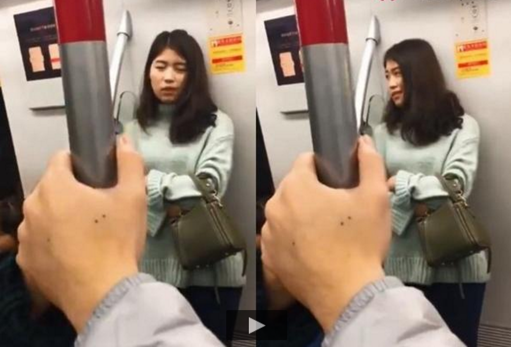 抖音上那些拍地铁摸手视频的,你们在乎过旁观