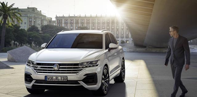 大众全新一代途锐首发！高调设计感，内饰不输奥迪A6