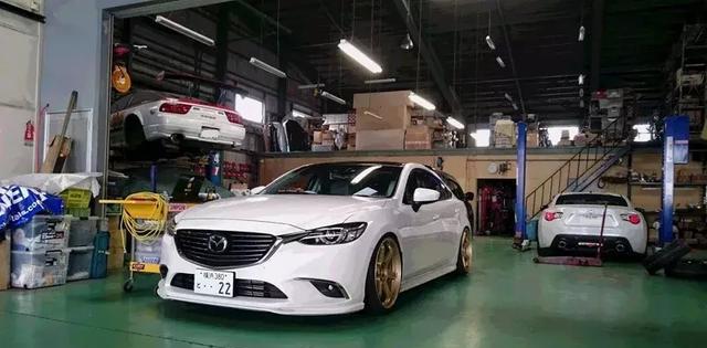 马自达阿特兹无痕宽体大法--日本CHAOS车房