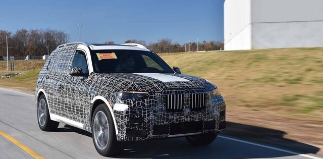 新款宝马X7前期生产已经在南卡罗来纳州启动, 将于2018年底亮相