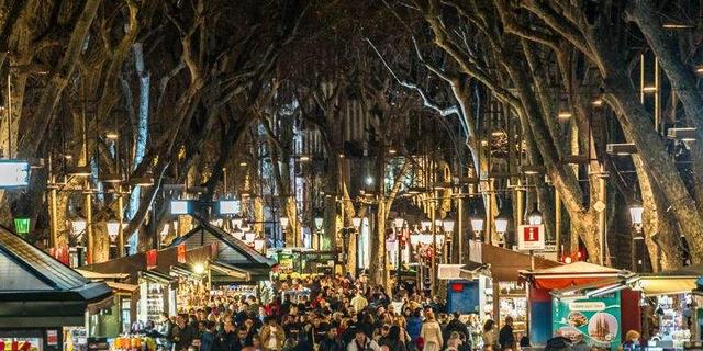 兰布拉大道las ramblas