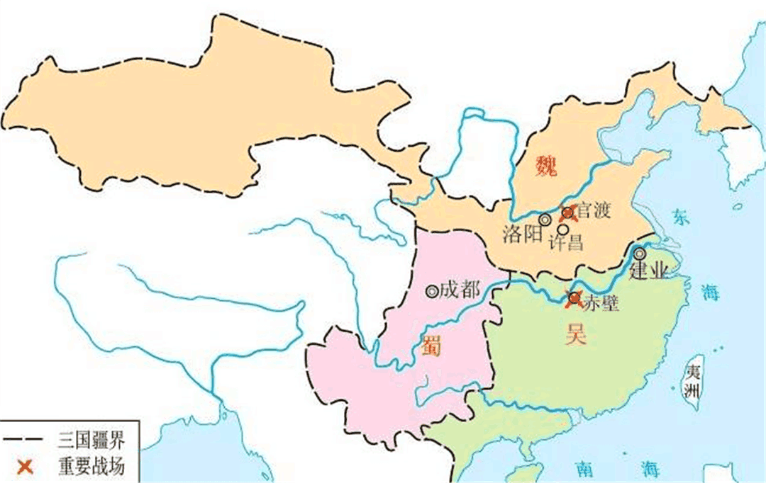 三国时期的蜀国有多大? 人口这么少, 难怪不能统一天下