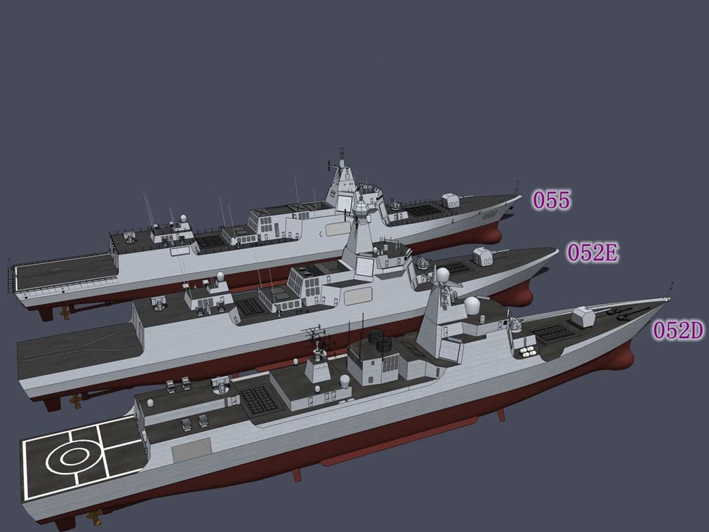 好消息:我国在建052E驱逐舰曝光,搭载直20只是亮点之一