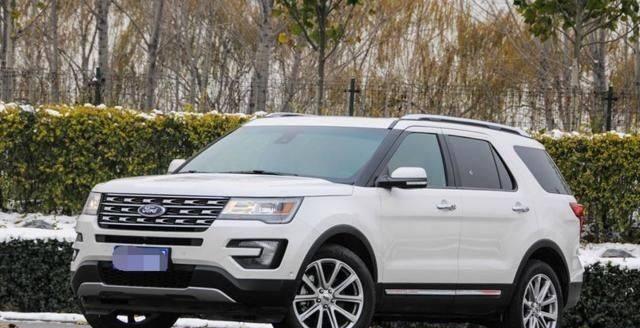 车长5米标准7座大型SUV, 内饰豪华, 掉价5万无人问津