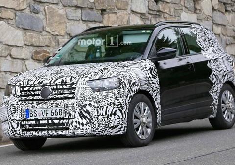 大众T-Cross量产版谍照曝光 年内正式发布