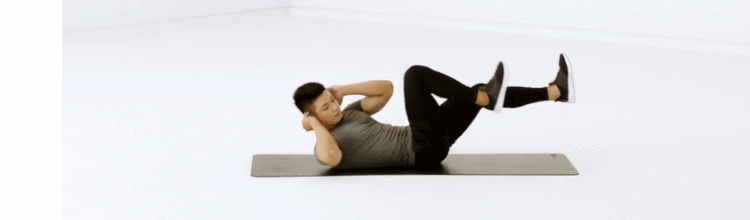 腹肌强化训练,4个动作,让你腹肌更加强大完美