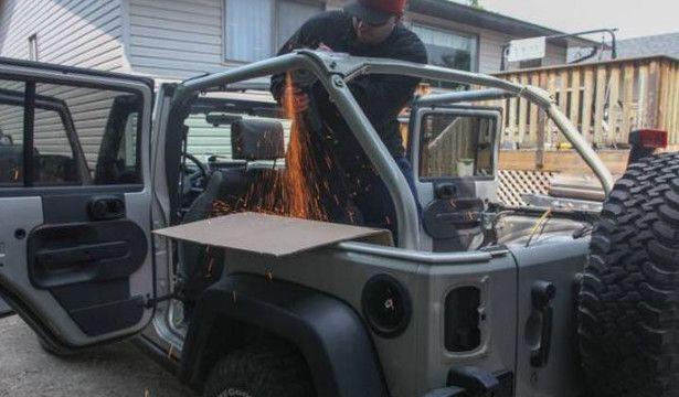 一车主买不起房车, 用牧马人改了一辆, 现在已经在去非洲的路上了