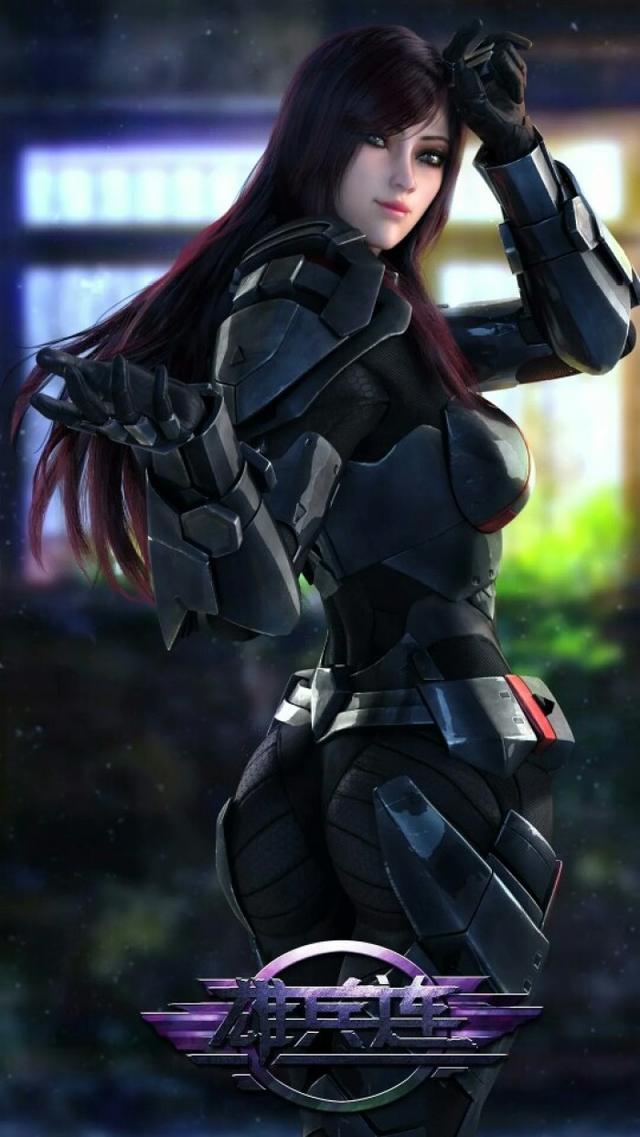 科幻军事国漫雄兵连,葛小伦身边有女神有御姐