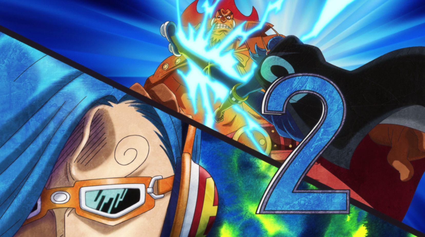 海贼王839集动画:杰尔马66炫酷变身,蕾玖还露