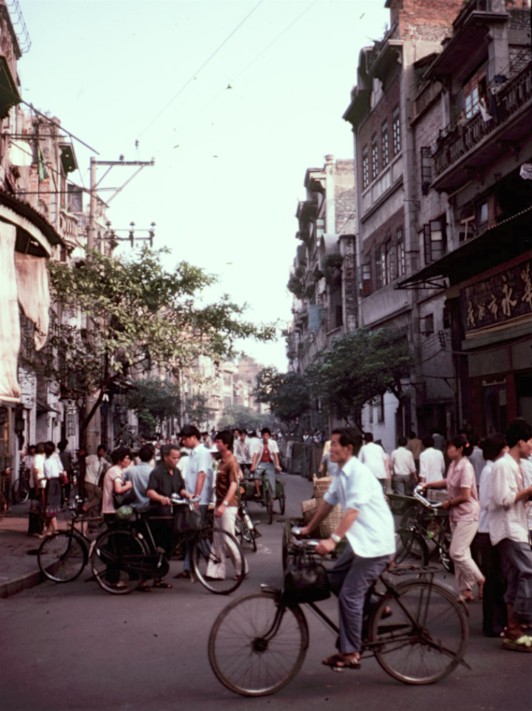 老照片:八十年代初的广州风景,一个时代的记忆