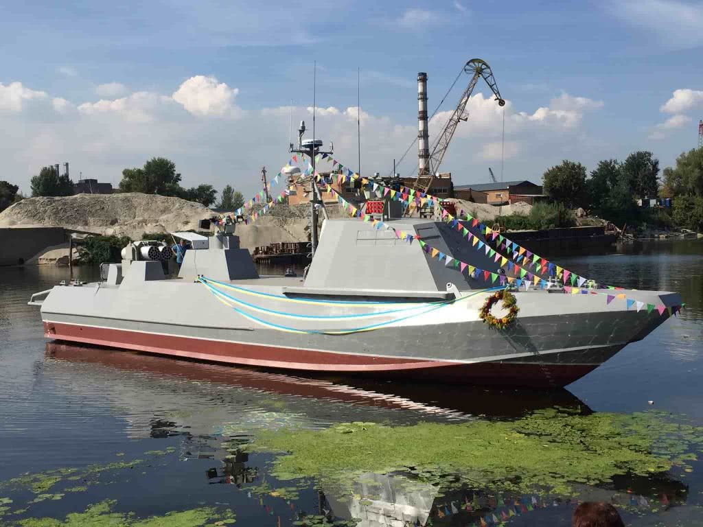 新下水舰艇排水量不足50吨,乌克兰海军将彻底