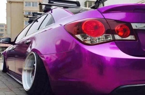 富二代把一台科鲁兹改装成这样，不懂车的以为这是千万跑车！