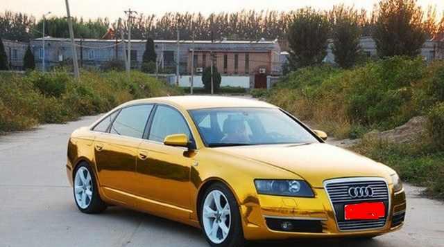 把奥迪A6改装成这样，第一款我就服了