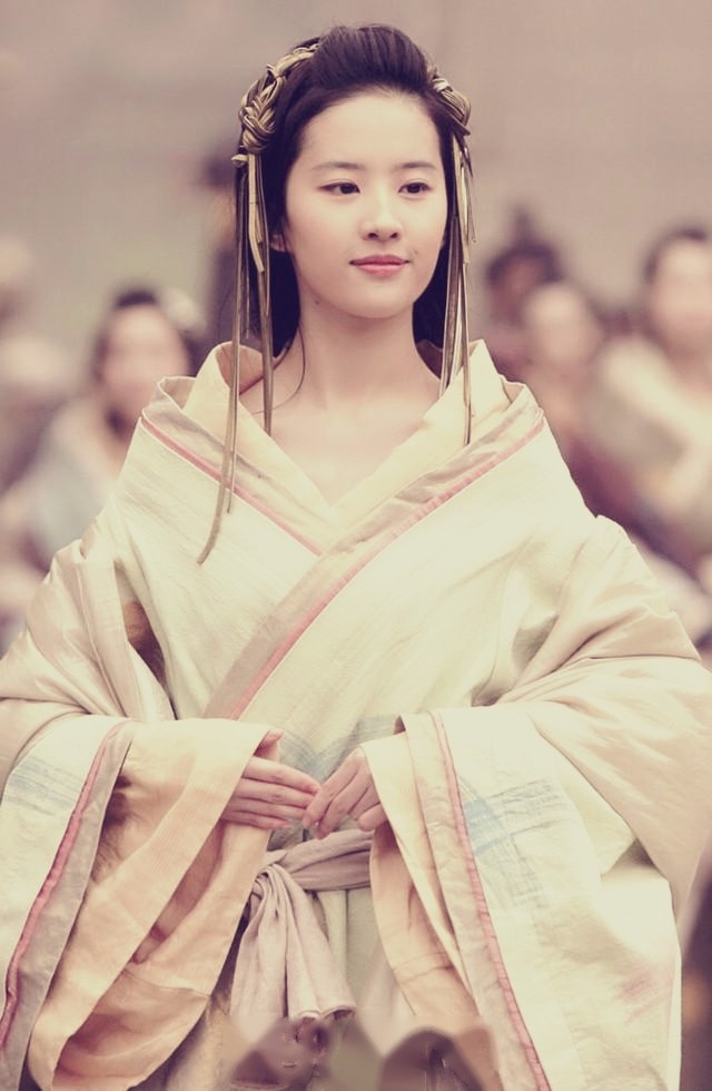 《鸿门宴》刘亦菲版虞姬美图:感叹是她的倾城