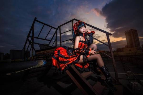 《COS·秀》约会大作战时崎狂三Cosplay灵装ver.英气十足~