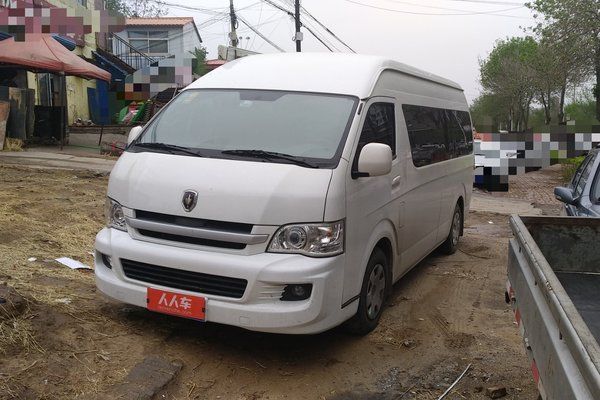 公司换车,我挑了金杯大海狮豪华型,领导对我直竖拇指
